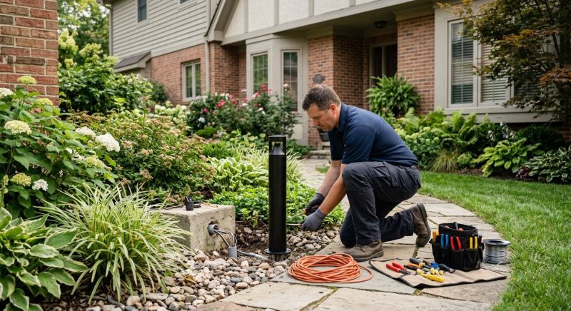 Backyard Lighting Service in Prescott Valley, AZ