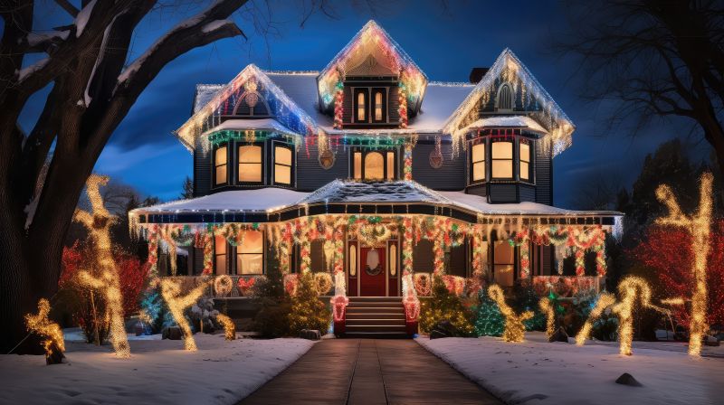 Christmas Lights Installation in Alpharetta, GA
