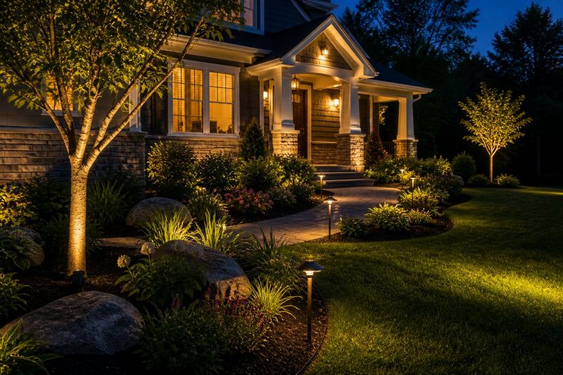 Fence Lighting Installation in Denver, CO