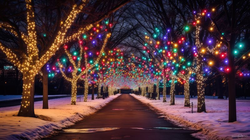 Holiday Lights Installation in Overland Park, KS