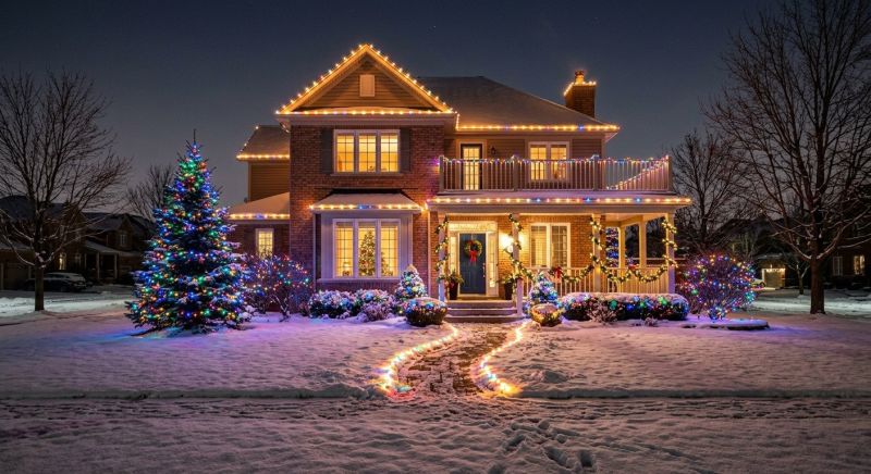 Seasonal Lights Installation in Olathe, KS