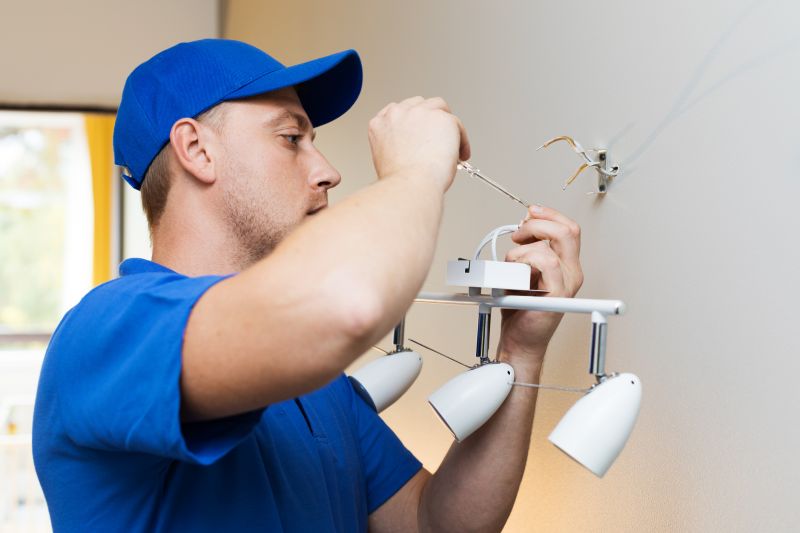 Stair Lights Installation in Alpharetta, GA