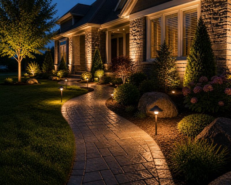 Walkway Lighting Installation in Denver, CO